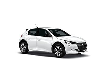 Peugeot E-208 in Ajaccio