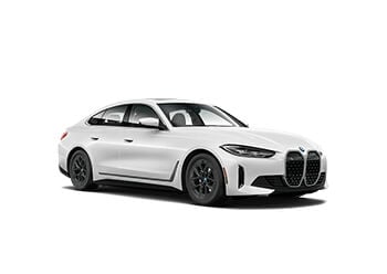BMW i4 in Tromso